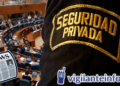 La seguridad privada “se hace notar” en la asamblea de Madrid